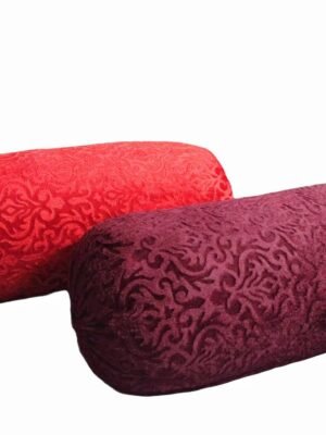 2 Pcs Velvet Jacquard Embossed Pillow Cover Multicolor | Trendsto