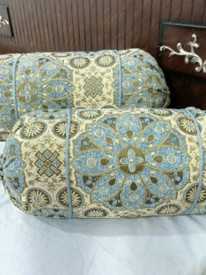 2 Pcs Velvet Jacquard Pillow Covers Same Color | Trendsto